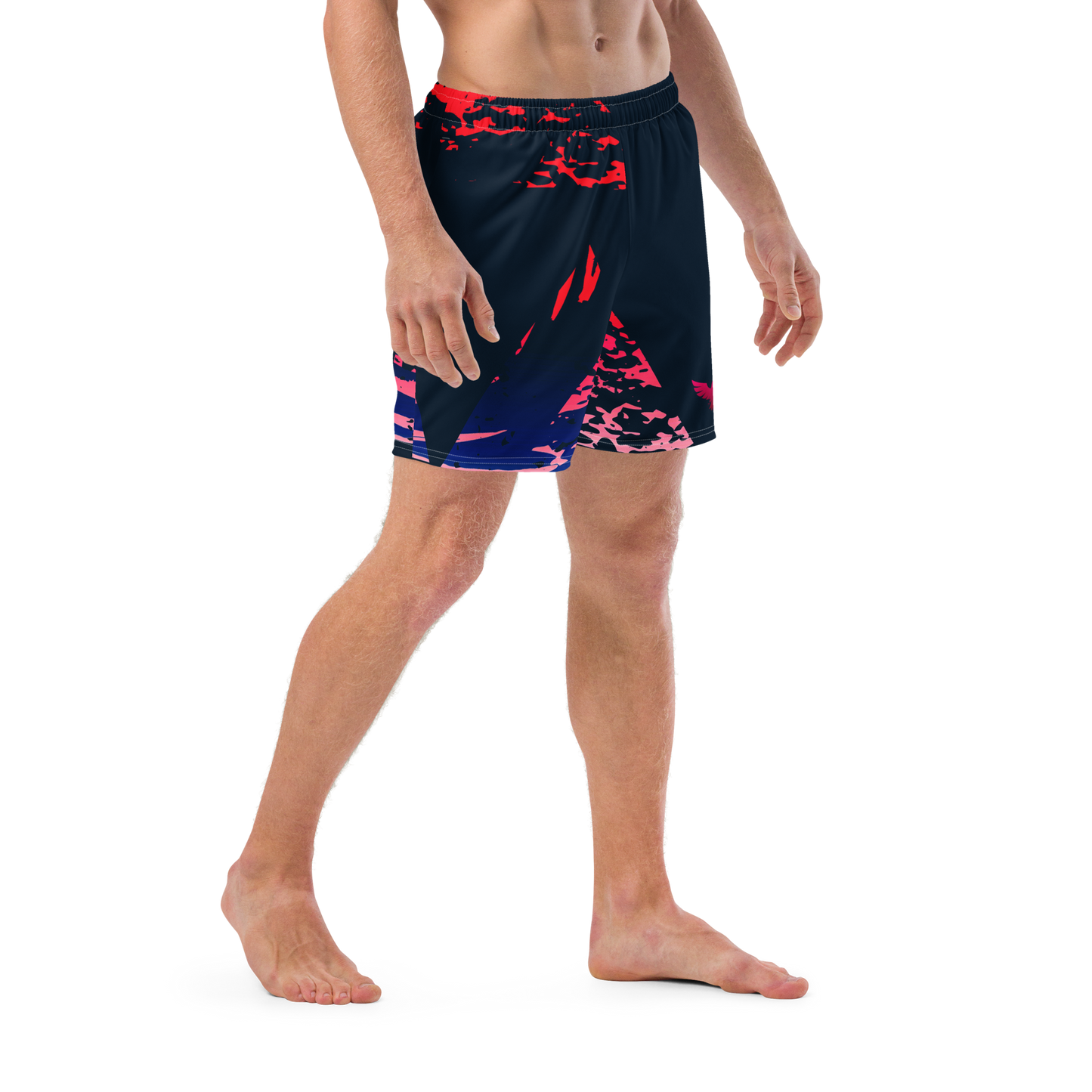 Herren-Schwimmshorts "Victory Recycled Mid-Length" mit UPF 50+ 🌊🩲