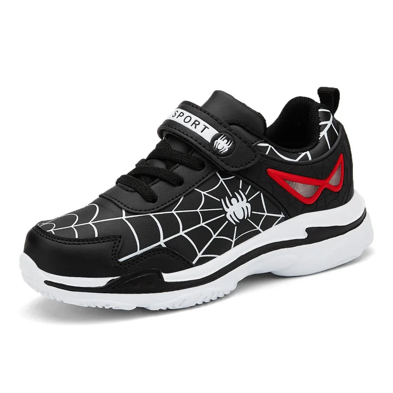 Kinder Sportschuhe – Leichte und rutschfeste Sneakers mit coolem Cartoon-Spider-Design