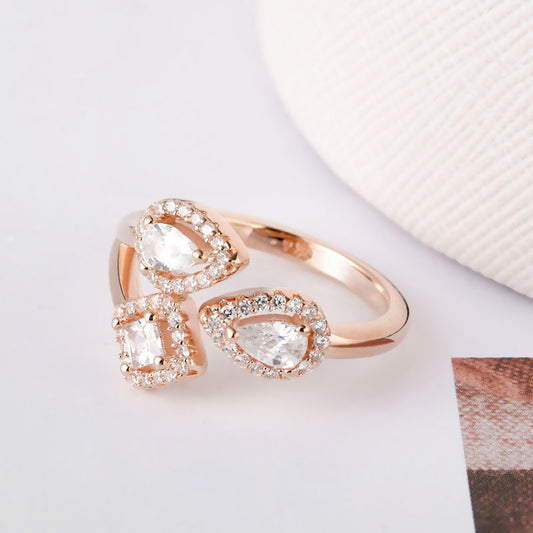 Roségoldener Ring aus Sterlingsilber – Eleganz im Pandora-Stil