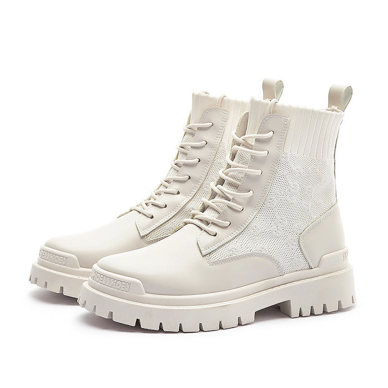 Britische High-Top Martin Boots – Koreanischer Stil für Damen