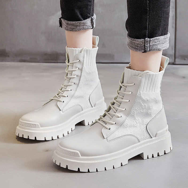 Britische High-Top Martin Boots – Koreanischer Stil für Damen