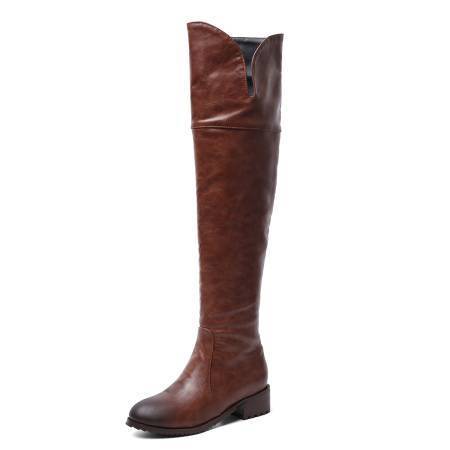 Overknee boots for women – flat, elegant and versatile