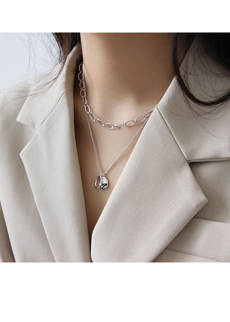 925 Sterling Silber Choker – Koreanischer Stil für Damen