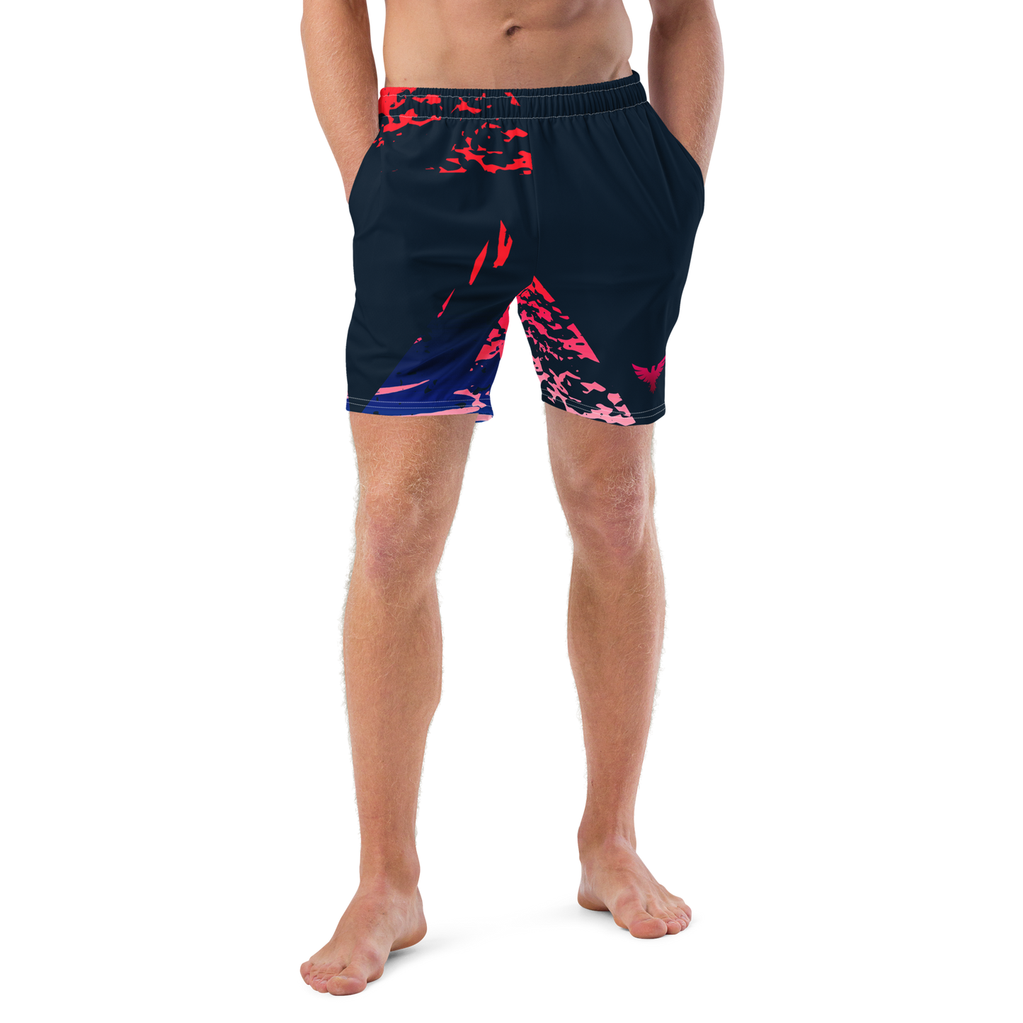 Herren-Schwimmshorts "Victory Recycled Mid-Length" mit UPF 50+ 🌊🩲