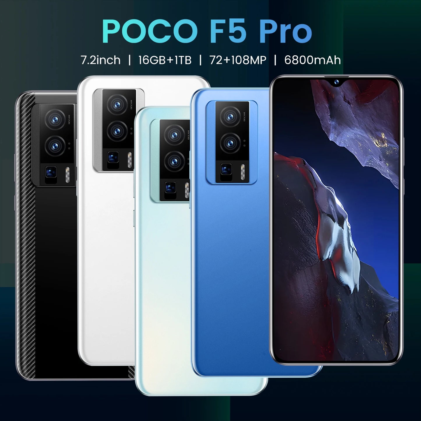 Poco F5 Pro 5G – Leistung und Eleganz im Großformat