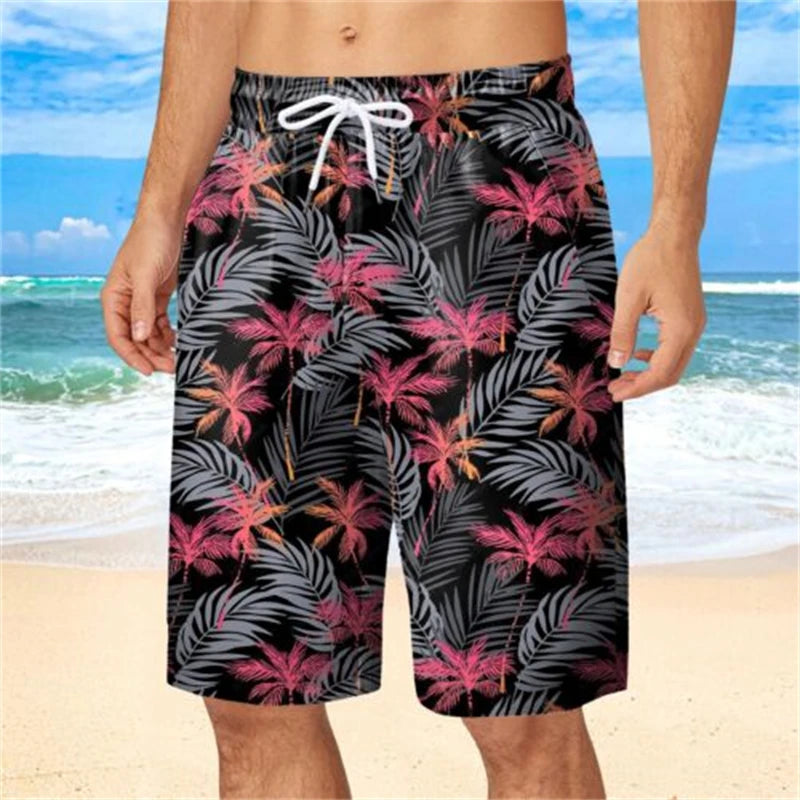 Florale Beach-Shorts – 3D-gedruckte Surfboard-Shorts für Männer und Kinder, Schwimm-Shorts, Gym-Shorts und mehr