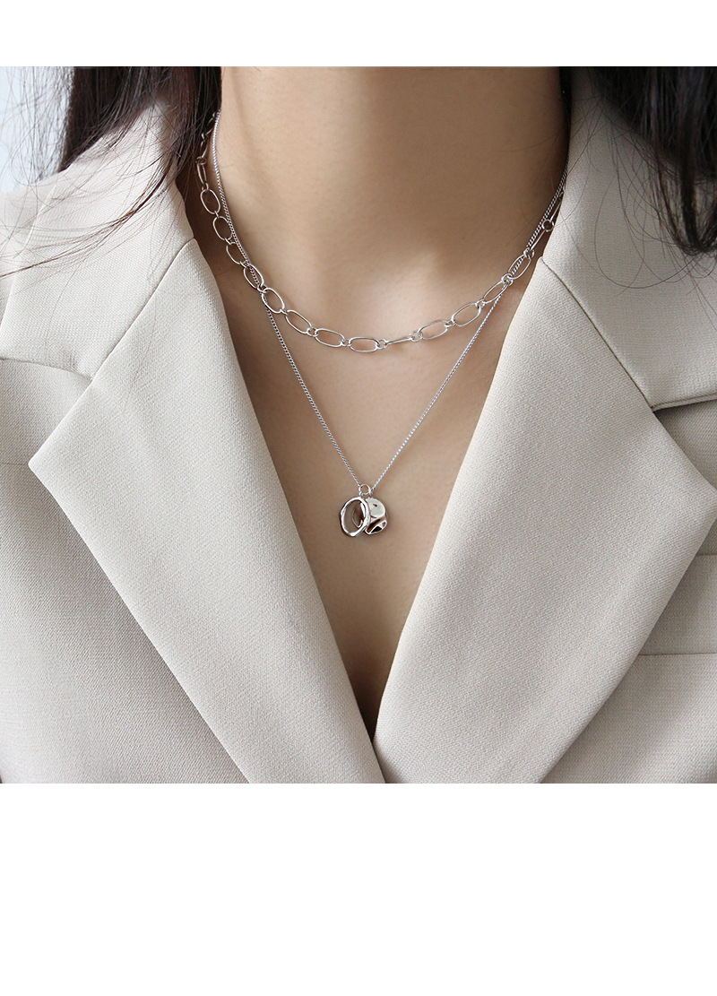 925 Sterling Silber Choker – Koreanischer Stil für Damen