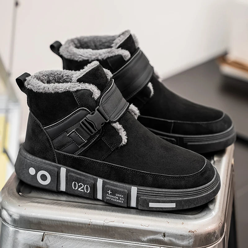 Stylische Kinder-Winterboots mit dickem Profil – Warm, rutschfest und langlebig