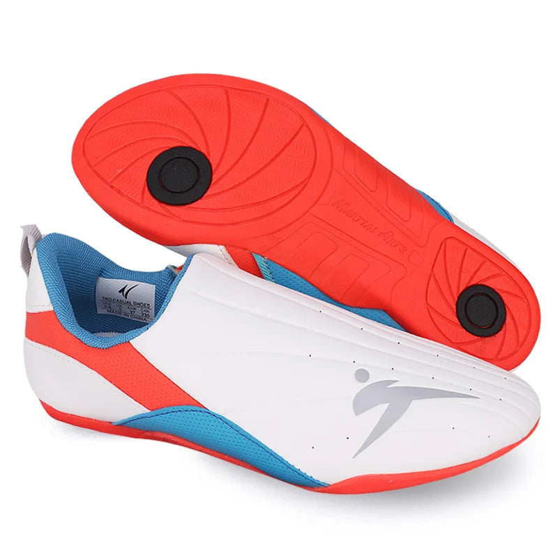 Martial Arts Shoes Road Shoes Taekwondo Shoes Men's High-quality Breathable Martial Arts Karate Kung Fu Shoes Gym Fitness Workou