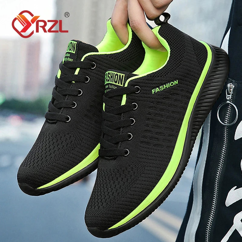 YRZL Sneaker – Atmungsaktive, leichte und rutschfeste Sportschuhe für Damen und Herren – Perfekt für Alltag und Training!