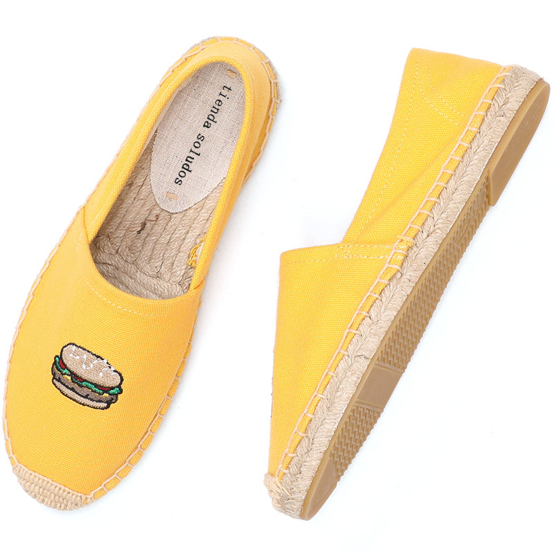 Sommerliche Damen-Espadrilles mit Stickereien – Leicht, Bequem und Stilvoll