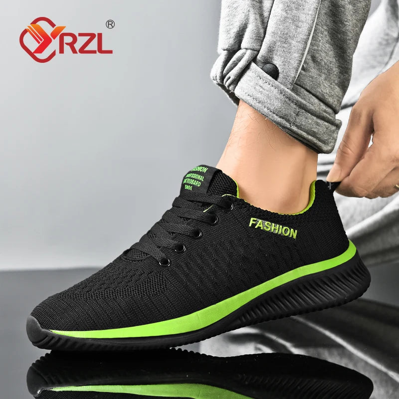 YRZL Sneaker – Atmungsaktive, leichte und rutschfeste Sportschuhe für Damen und Herren – Perfekt für Alltag und Training!