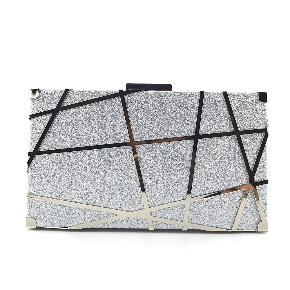 Luxuriöse Damen-Clutch mit Kette – Glitzerndes Design für Partys und Hochzeiten