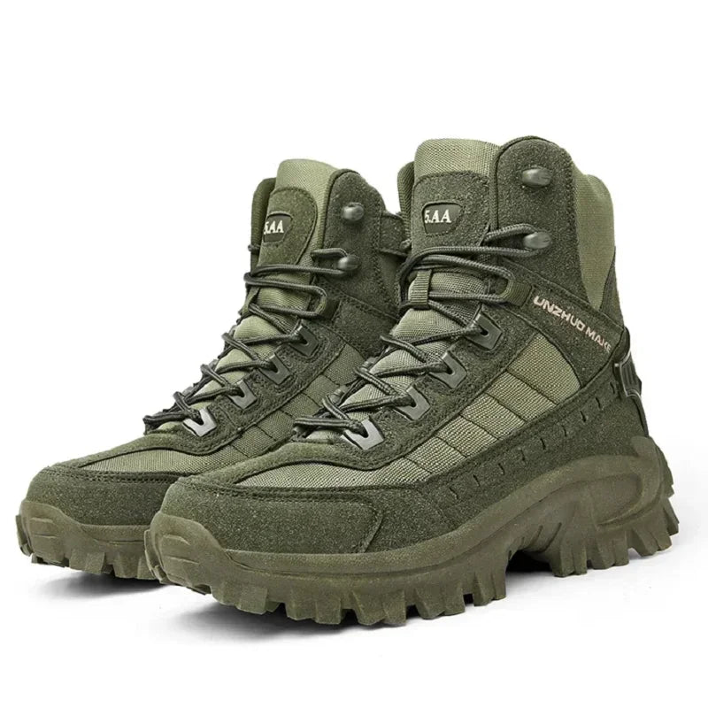 Wasserdichte Herren-Wanderstiefel – Robuste Outdoor-Boots für Arbeit, Sicherheit und Abenteuer!