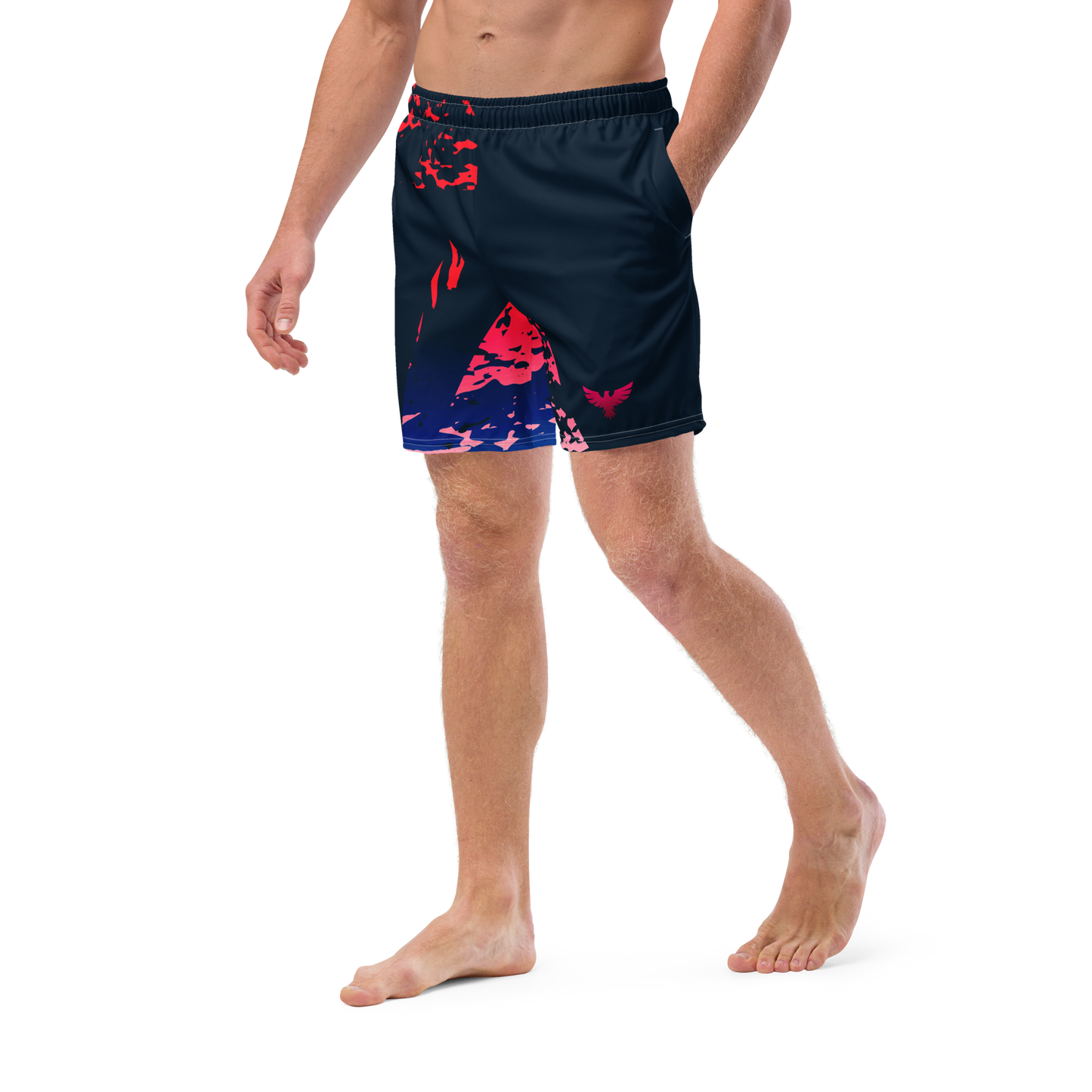 Herren-Schwimmshorts "Victory Recycled Mid-Length" mit UPF 50+ 🌊🩲